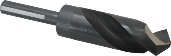 Chicago-Latrobe - 1-11/64" Drill, 118° Point, High Speed Steel Silver Deming & Reduced Shank Drill Bit - Americas Industrial Supply