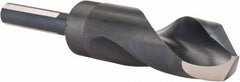 Chicago-Latrobe - 1-7/32" Drill, 118° Point, High Speed Steel Silver Deming & Reduced Shank Drill Bit - Americas Industrial Supply