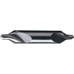 Chicago-Latrobe - #8 Plain Cut 60° Incl Angle High Speed Steel Combo Drill & Countersink - Americas Industrial Supply