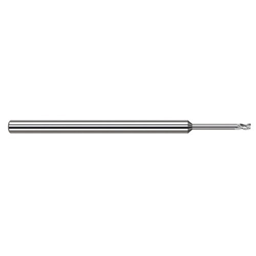 ‎Variable Helix End Mills for Aluminum Alloys - 0.1875″ (3/16″) Cutter Diameter × 0.2850″ Length of Cut × 1.5000″ (1-1/2″) Reach Carbide Square End Mill for Aluminum Alloys, 3 Flutes