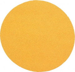 Made in USA - 6" Diam, 40 Grit, Aluminum Oxide Hook & Loop Disc - Coarse Grade, Coated, E Weight Paper Backing, - Americas Industrial Supply