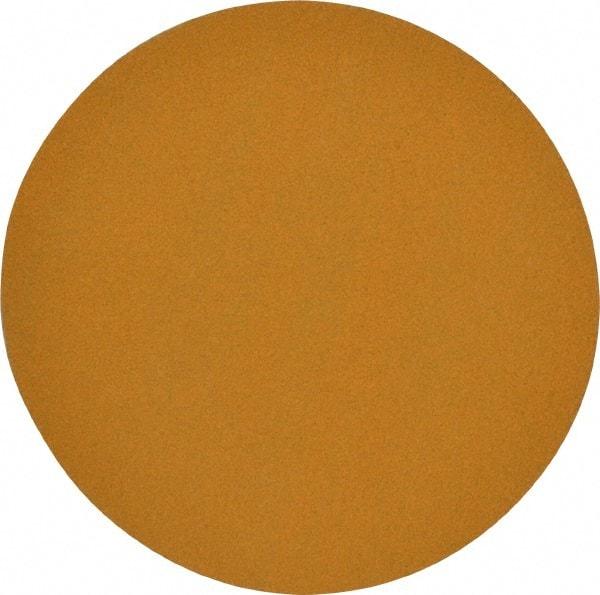 Made in USA - 6" Diam, 60 Grit, Aluminum Oxide Hook & Loop Disc - Medium Grade, Coated, E Weight Paper Backing, - Americas Industrial Supply