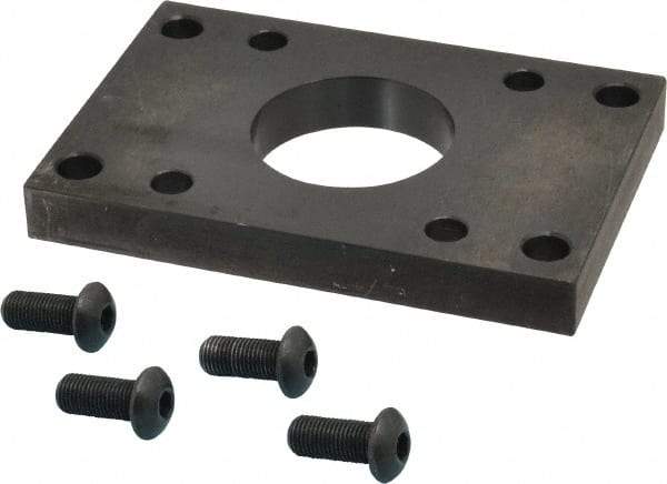Parker - Air Cylinder Rectangular Flange Mount - Use with 3MA and 4MA Series Cylinders - Americas Industrial Supply