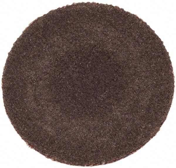 Tru-Maxx - 1" Disc Diam, 240 Grit, Aluminum Oxide Quick Change Disc - Type S Attaching System, Coated, Brown, Very Fine Grade, 30,000 RPM - Americas Industrial Supply