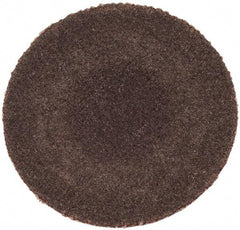 Tru-Maxx - 1" Disc Diam, 240 Grit, Aluminum Oxide Quick Change Disc - Type S Attaching System, Coated, Brown, Very Fine Grade, 30,000 RPM - Americas Industrial Supply