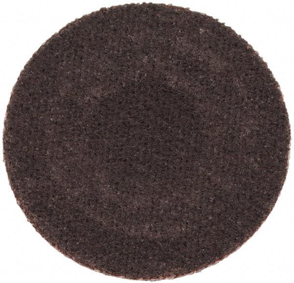 Tru-Maxx - 1" Disc Diam, 320 Grit, Aluminum Oxide Quick Change Disc - Type S Attaching System, Coated, Brown, Extra Fine Grade, 30,000 RPM - Americas Industrial Supply