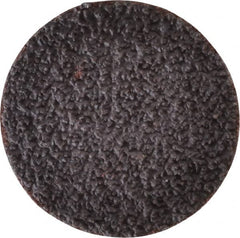 Tru-Maxx - 1-1/2" Disc Diam, 36 Grit, Aluminum Oxide Quick Change Disc - Type S Attaching System, Coated, Brown, Very Coarse Grade, 30,000 RPM - Americas Industrial Supply