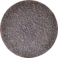 Tru-Maxx - 1-1/2" Disc Diam, 40 Grit, Aluminum Oxide Quick Change Disc - Type S Attaching System, Coated, Brown, Coarse Grade, 30,000 RPM - Americas Industrial Supply
