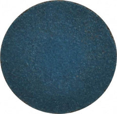 Tru-Maxx - 1" Disc Diam, 80 Grit, Zirconia Alumina Quick Change Disc - Type S Attaching System, Coated, Blue, Medium Grade, 20,000 RPM - Americas Industrial Supply