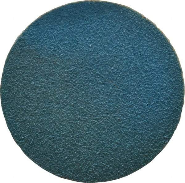 Tru-Maxx - 1-1/2" Disc Diam, 120 Grit, Zirconia Alumina Quick Change Disc - Type S Attaching System, Coated, Blue, Fine Grade, 30,000 RPM - Americas Industrial Supply