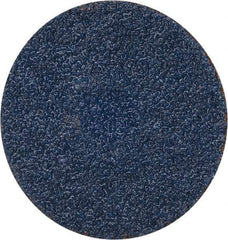 Tru-Maxx - 2" Disc Diam, 50 Grit, Zirconia Alumina Quick Change Disc - Type S Attaching System, Coated, Blue, Coarse Grade, 30,000 RPM - Americas Industrial Supply
