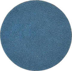 Tru-Maxx - 2" Disc Diam, 80 Grit, Zirconia Alumina Quick Change Disc - Type S Attaching System, Coated, Blue, Medium Grade, 30,000 RPM - Americas Industrial Supply