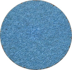 Tru-Maxx - 3" Disc Diam, 36 Grit, Zirconia Alumina Quick Change Disc - Type S Attaching System, Coated, Blue, Very Coarse Grade, 20,000 RPM - Americas Industrial Supply