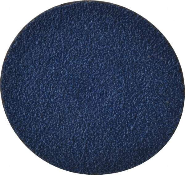 Tru-Maxx - 3" Disc Diam, 40 Grit, Zirconia Alumina Quick Change Disc - Type S Attaching System, Coated, Blue, Coarse Grade, 20,000 RPM - Americas Industrial Supply