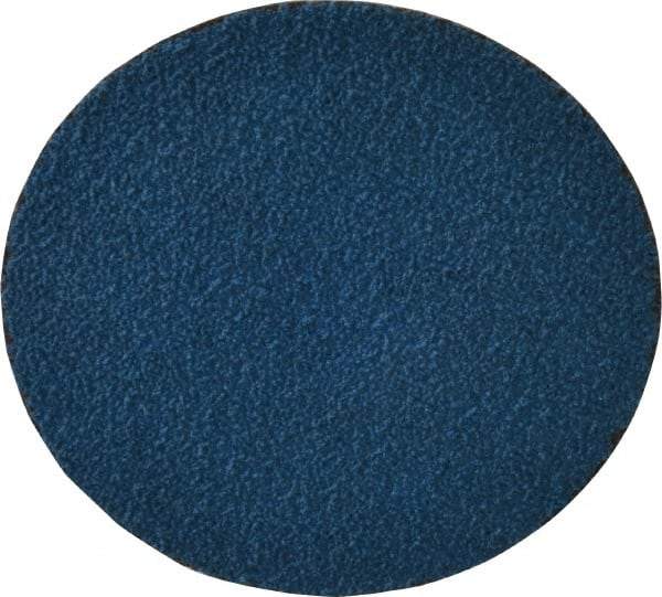 Tru-Maxx - 3" Disc Diam, 50 Grit, Zirconia Alumina Quick Change Disc - Type S Attaching System, Coated, Blue, Coarse Grade, 20,000 RPM - Americas Industrial Supply