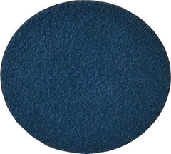 Tru-Maxx - 3" Disc Diam, 50 Grit, Zirconia Alumina Quick Change Disc - Type S Attaching System, Coated, Blue, Coarse Grade, 20,000 RPM - Americas Industrial Supply