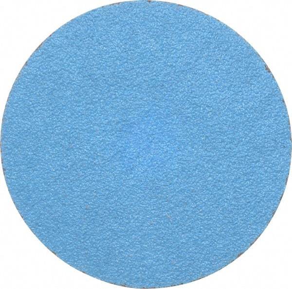 Tru-Maxx - 3" Disc Diam, 60 Grit, Zirconia Alumina Quick Change Disc - Type S Attaching System, Coated, Blue, Medium Grade, 20,000 RPM - Americas Industrial Supply