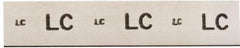 Starrett - 24" Long x 7/16" Wide x 7/16" Thick, Low Carbon, Steel Oil-Hardening Flat Stock - + 5/8" Long Tolerance, + 0 - 0.005" Wide Tolerance, +/- 0.001" Thick Tolerance - Americas Industrial Supply