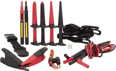 Fluke - 8 Piece, Test Lead Set - 600 Volt Max - Americas Industrial Supply