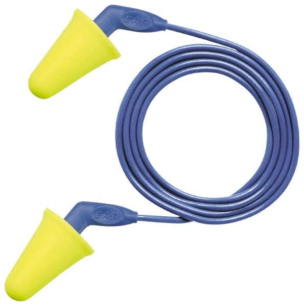 3M - Disposable, Corded, 31 dB, Cone Earplugs - Yellow - Americas Industrial Supply