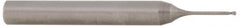 Accupro - 0.8mm, 2 Flute, Single End, Solid Carbide, 0.1mm Corner Radius End Mill - 50mm OAL, 30° Helix, Right Hand Flute, 0.8mm LOC, Right Hand Cut, 16mm Extended Reach - Americas Industrial Supply