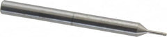 Accupro - 0.035" Min Bore Diam, 0.15" Max Bore Depth, 1/8 Shank Diam, Boring Bar - Right Hand Cut, Solid Carbide, Bright Finish - Exact Industrial Supply