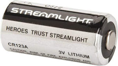 Streamlight - Size CR123A, Lithium, 400 Pack, Standard Battery - 3 Volts - Americas Industrial Supply