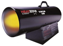 Heatstar - 150,000 BTU Rating, Natural Gas Forced Air Heater - 3,500 Sq Ft Max Heating Area, 100 Lb Capacity, Fuel with Natural Gas - Americas Industrial Supply