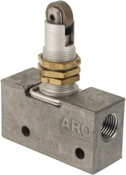 ARO/Ingersoll-Rand - Mechanically Operated Valves Valve Type: 3-Way CV Rating: 0.195 - Americas Industrial Supply