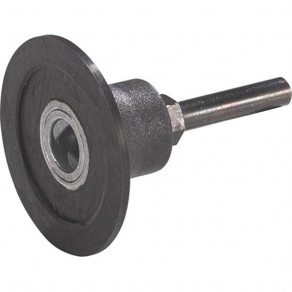 WALTER Surface Technologies - 2" Diam Disc Backing Pad - 1/4" Shank Diam, Hard Density, 30,000 RPM, Twist Compatible - Americas Industrial Supply