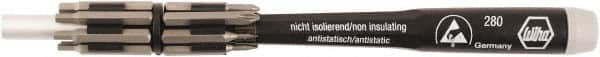 Wiha - 16 Piece, 1/4" Drive Screwdriver Micro Bit Set - #00 to #1 Phillips, 0.035 to 1/8" Hex, 1.5, 2, 2.5 & 3mm Slotted - Americas Industrial Supply