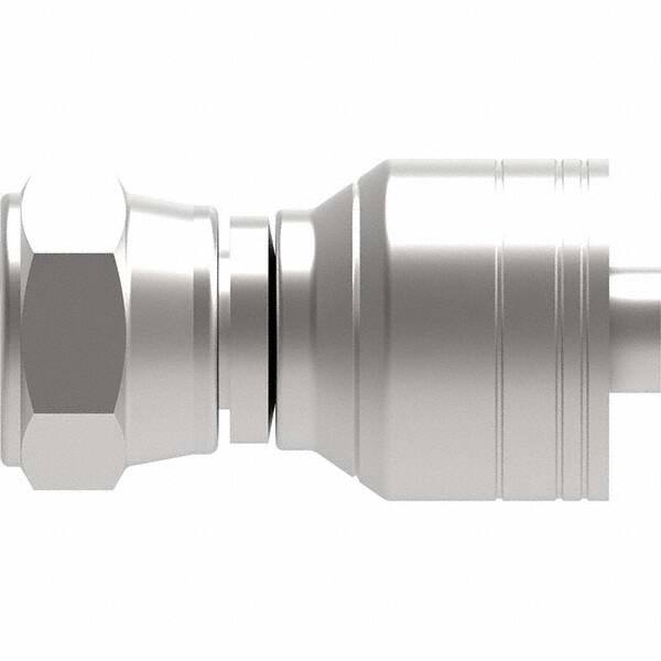 Eaton - Hydraulic Hose Fittings & Couplings Type: BSPP 60 Cone Female Swivel Straight Hose Diameter: 3/8 (Inch) - Americas Industrial Supply