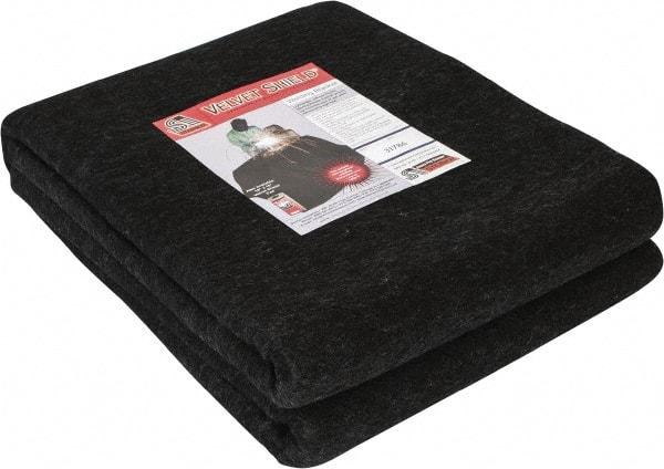 Steiner - 8' High x 6' Wide Carbon Fiber Welding Blanket - Black - Americas Industrial Supply
