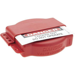 Brady - 6-1/2" Max Valve Handle, Polypropylene Gate Valve Lockout - Americas Industrial Supply