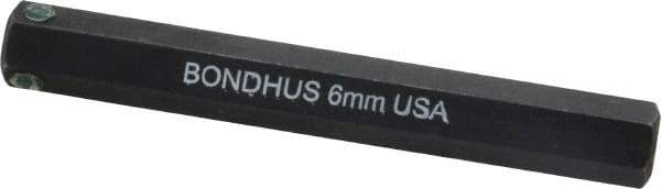 Bondhus - 6mm Hex Drive Bit - 2" OAL - Americas Industrial Supply