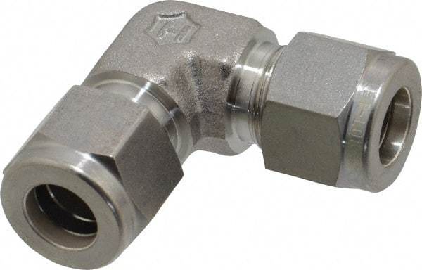Ham-Let - 3/8" OD, Grade 316Stainless Steel Union Elbow - Comp x Comp Ends - Americas Industrial Supply