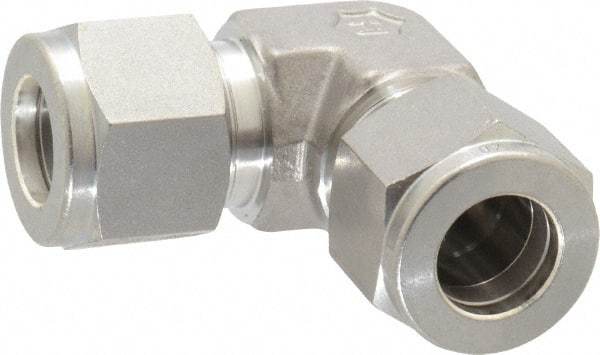 Ham-Let - 1/2" OD, Grade 316Stainless Steel Union Elbow - Comp x Comp Ends - Americas Industrial Supply