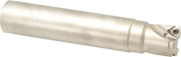 Seco - 1-1/2" Cut Diam, 0.08" Max Depth, 1-1/2" Shank Diam, Cylindrical Shank Indexable High-Feed End Mill - Screw Holding Method, 218.19-160.. Insert, R217.21 Toolholder, Through Coolant - Americas Industrial Supply