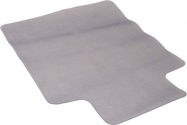 Aleco - 53" Long x 45" Wide, Chair Mat - Single Lip, Straight Edge Style, Texured Both Sides - Americas Industrial Supply