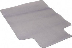 Aleco - 53" Long x 45" Wide, Chair Mat - Single Lip, Straight Edge Style, Texured Both Sides - Americas Industrial Supply