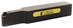 Kennametal - PROON, Neutral Cut, 1-1/2" Shank Height x 1-1/2" Shank Width, Neutral Rake Indexable Turning Toolholder - 8" OAL, RC..64 Insert Compatibility, Series Screw-On - Americas Industrial Supply
