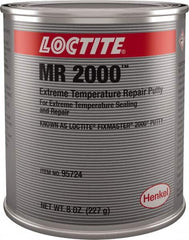 Loctite - 8 oz Cartridge Gray Epoxy Resin Putty - Series 2000 - Americas Industrial Supply