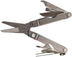 Leatherman - 10 Piece, Multi-Tool Set - 2-1/2" OAL, 2-1/2" Closed Length - Americas Industrial Supply