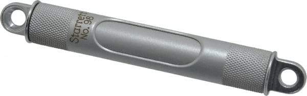 Starrett - 6 Inch Long, Level Replacement Tube and Plug - Black, Use With 98-6 Machinists' Levels - Americas Industrial Supply