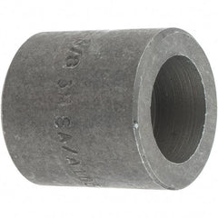 Made in USA - Size 3/8", Class 3,000, Forged Carbon Steel Black Pipe Coupling - 3,000 psi, Socket Weld End Connection - Americas Industrial Supply