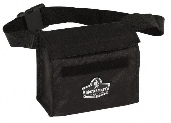 Ergodyne - Half Face Mask Respirator Fanny Pack - 420D Nylon, 7" Wide, 135 Cu In Capacity - Americas Industrial Supply