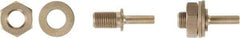 Ampco - 1/2" Arbor Hole Drive Arbor - For 6" Wheel Brushes, Attached Spindle - Americas Industrial Supply