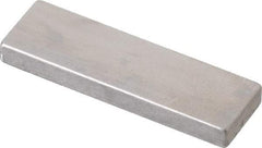 Mitutoyo - 0.125" Rectangular Steel Gage Block - Accuracy Grade AS-1, Includes Certificate of Inspection - Americas Industrial Supply