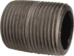 Value Collection - Schedule 80, 1" Diam Black Pipe Nipple - Threaded - Americas Industrial Supply