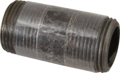 Value Collection - Schedule 80, 1" Diam x 2-1/2" Long Black Pipe Nipple - Threaded - Americas Industrial Supply